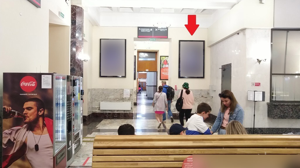 Фотография рекламного носителя, тип: Постер/баннер, адрес: ЖД вокзал «Сочи», Горького ул., д.56, Сочи, Краснодарский край, Россия. Сторона/вариант А №991261