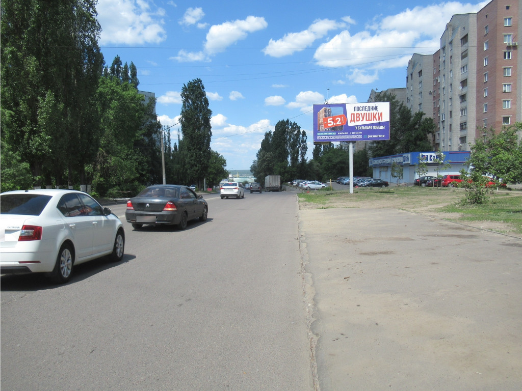 Фотография рекламного носителя, тип: Билборд 3x6, адрес: Лизюкова ул., д.78, Воронеж, Воронежская область, Россия. Сторона А №409211