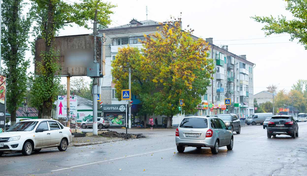 Фотография рекламного носителя, тип: Билборд 3x6, адрес: К Маркса ул. Х Пушкина ул., Балашов, Саратовская область, Россия. Сторона Б №1078322