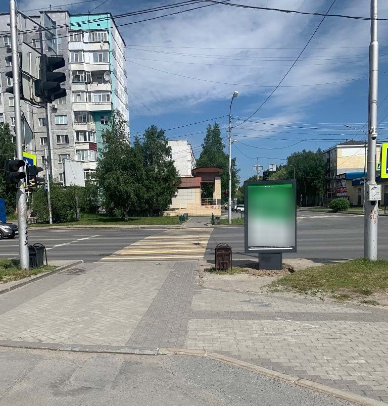 Фотография рекламного носителя, тип: Ситиформат 1.8x1.2, адрес: Ленина пр-т., д.41, Сургут, Ханты-Мансийский автономный округ – Югра, Россия. Сторона Б №960265