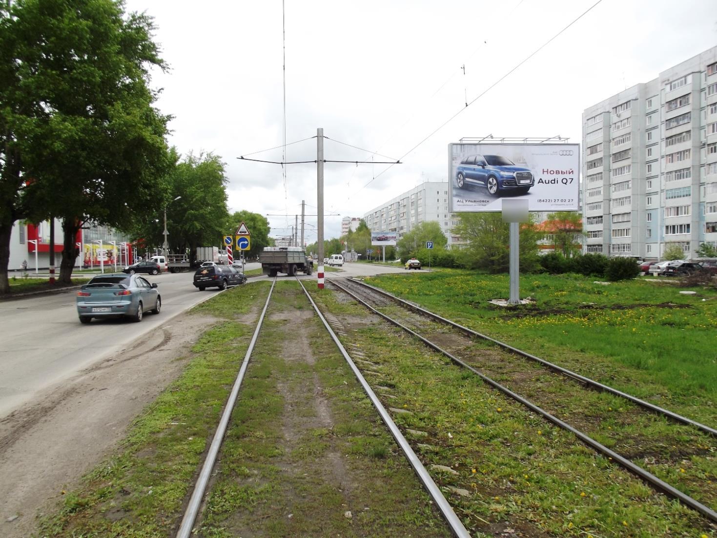 Фотография рекламного носителя, тип: Билборд 3x6, адрес: Рябикова ул., д.85, Ульяновск, Ульяновская область, Россия. Сторона A №1055354