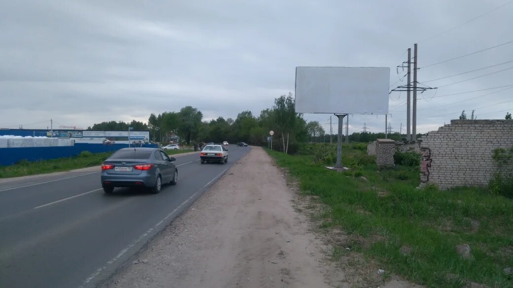 Фотография рекламного носителя, тип: Билборд 3x6, адрес: Кольцова ул., АЗС Газпромнефть, Бор, Нижегородская область, Россия. Сторона А №855069