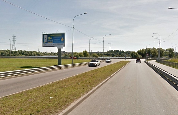 Фотография рекламного носителя, тип: Билборд 3x6, адрес: Колмовская наб., въезд на мост, Великий Новгород, Новгородская область, Россия. Сторона B №573868