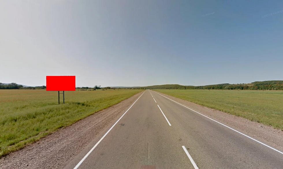 Фотография рекламного носителя, тип: Билборд 3x6, адрес: Майкоп-Гузерипль-Лаго-Наки а/д, поз.3, Майкоп, Республика Адыгея, Россия. Сторона Б №854387