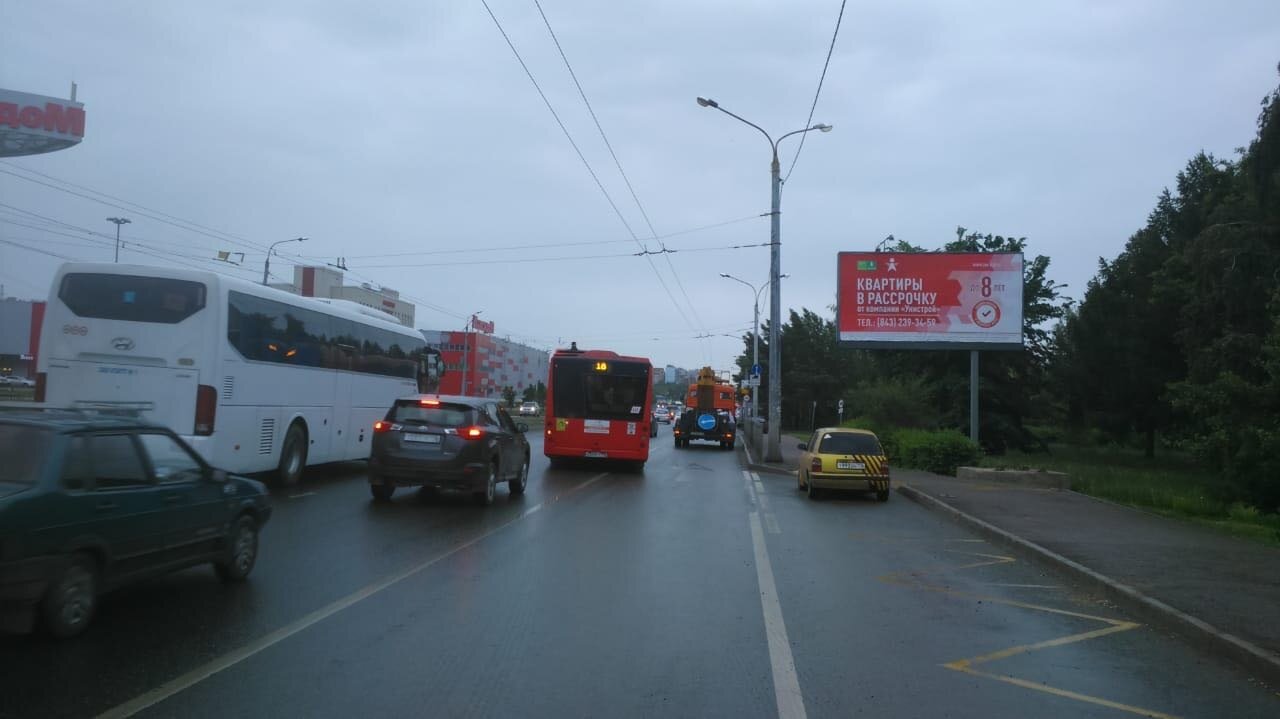 Фотография рекламного носителя, тип: Билборд 3x6, адрес: Рихарда Зорге ул., гипермаркет Максидом, Казань, Республика Татарстан, Россия. Сторона A1-A3 №855207