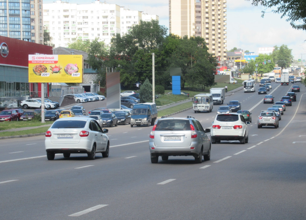 Фотография рекламного носителя, тип: Билборд 3x6, адрес: 9 Января ул., д.221Д, АЦ "KIA Motors", Воронеж, Воронежская область, Россия. Сторона Б №961229