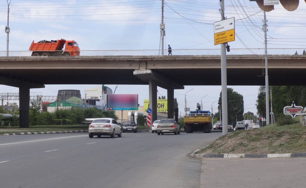 Фотография рекламного носителя, тип: Билборд 3x6, адрес: Шехурдина ул., д.2 Х Техническая ул., Саратов, Саратовская область, Россия. Сторона B №833798
