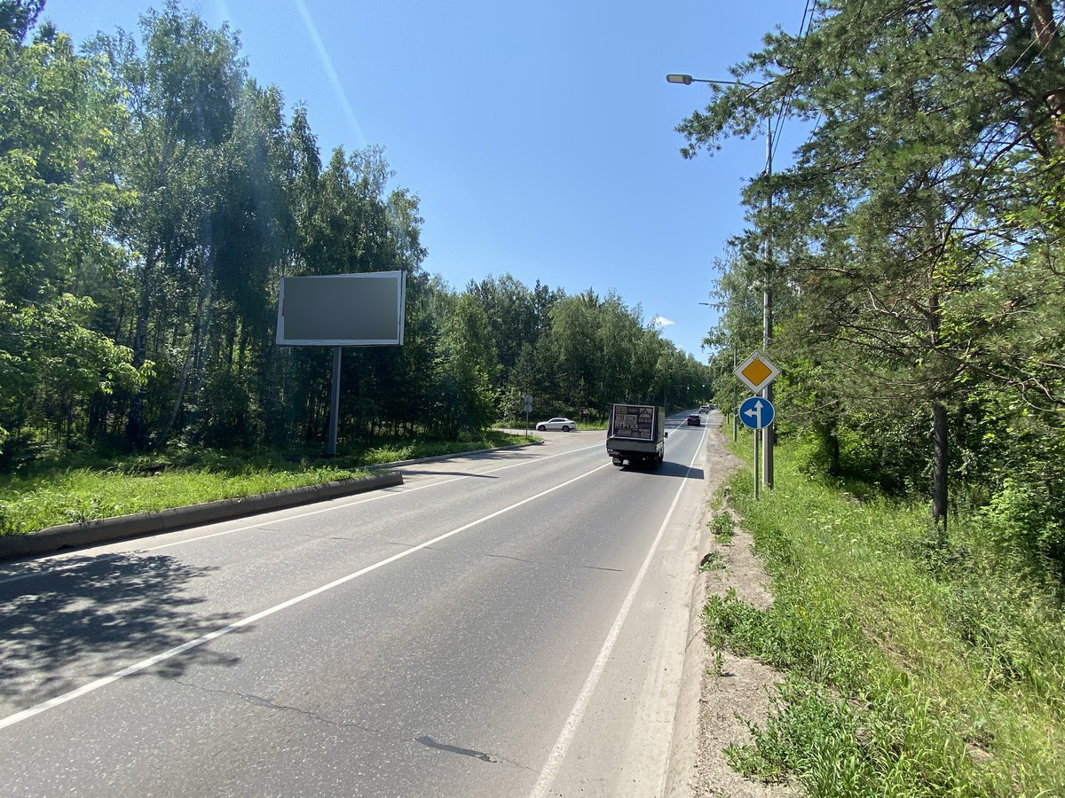 Фотография рекламного носителя, тип: Билборд 3x6, адрес: Свердловская ул., д.293, поз.1, Красноярск, Красноярский край, Россия. Сторона Б №848194