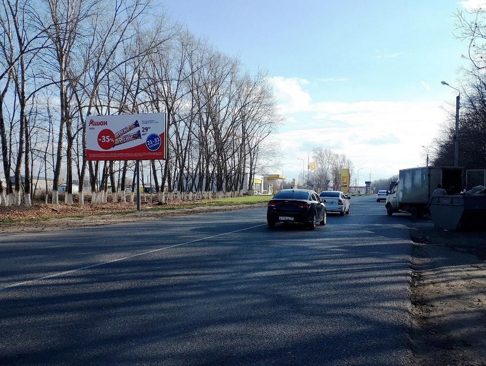 Фотография рекламного носителя, тип: Билборд 3x6, адрес: Лямбирское ш. в р-не АГЗС, Саранск, Республика Мордовия, Россия. Сторона Б №1028420