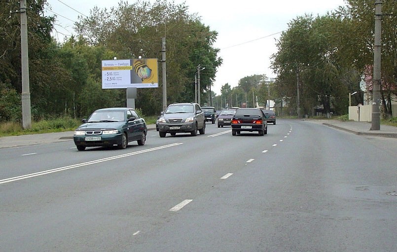 Фотография рекламного носителя, тип: Билборд 3x6, адрес: Ленинградский пр-т., д.143, поз.2, Архангельск, Архангельская область, Россия. Сторона Б №667188