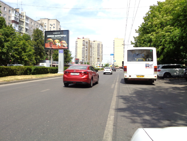 Фотография рекламного носителя, тип: Ситиборд 2.7x3.7, адрес: Тюляева ул., д.37/2, Краснодар, Краснодарский край, Россия. Сторона А2 №1042197