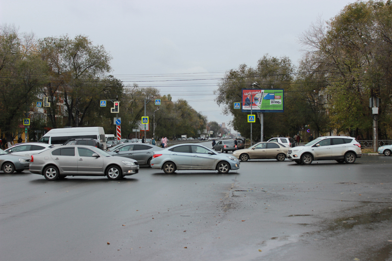 Фотография рекламного носителя, тип: Билборд 3x6, адрес: Гагарина ул., д.64, Самара, Самарская область, Россия. Сторона A1-А10 №790967