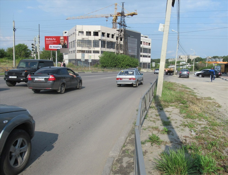 Фотография рекламного носителя, тип: Билборд 3x6, адрес: Яблочкова пр-зд.Х Радиозаводская ул., Рязань, Рязанская область, Россия. Сторона Б №632858