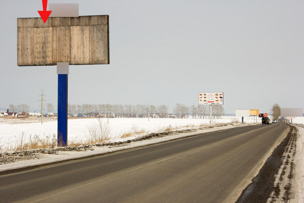 Фотография рекламного носителя, тип: Билборд 3x6, адрес: Иркутск-Большое Голоустное а/д., 1 350м, Иркутск, Иркутская область, Россия. Сторона Б №476169