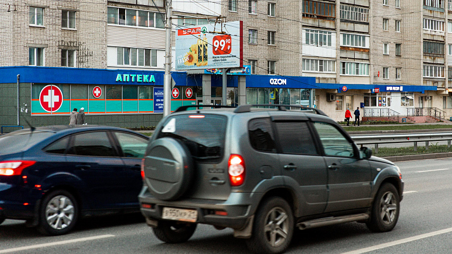 Фотография рекламного носителя, тип: Билборд 3x6, адрес: 9-ой пятилетки пр-т., д.15, Чебоксары, Республика Чувашия, Россия. Сторона Б №760987