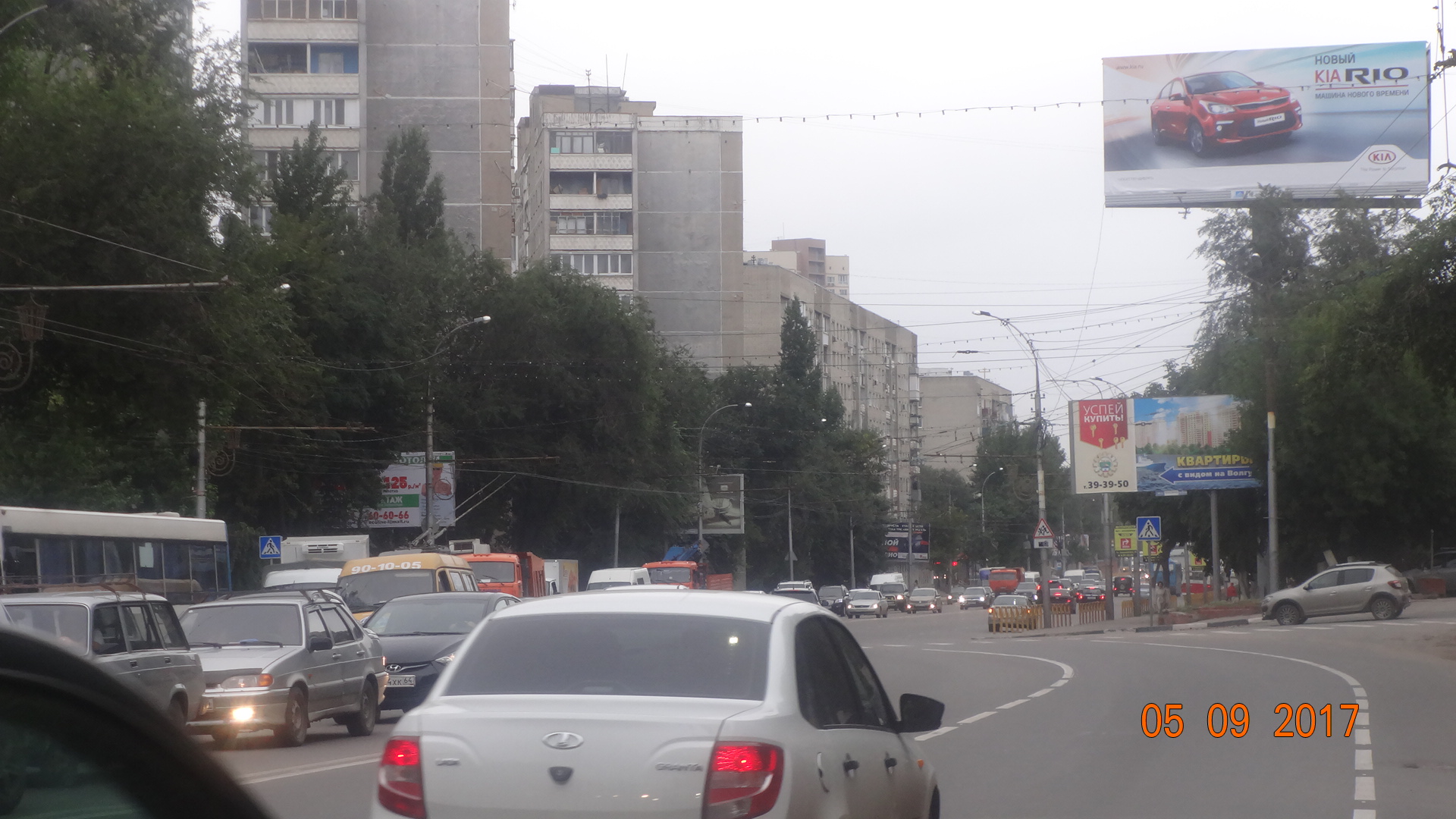 Фотография рекламного носителя, тип: Суперсайт 5x12, адрес: Чернышевского ул., д.19 Х 3-й Солдатский пр-зд., Саратов, Саратовская область, Россия. Сторона А №497949