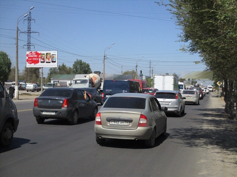 Фотография рекламного носителя, тип: Билборд 3x6, адрес: Историческая ул.д.181И Х 51 Гвардейская ул., Волгоград, Волгоградская область, Россия. Сторона Б №565795