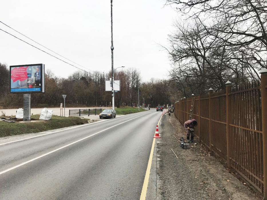 Фотография рекламного носителя, тип: Ситиборд 2.7x3.7, адрес: Ильинское ш., 6 400м, Красногорск, Московская область, Россия. Сторона Б №722739