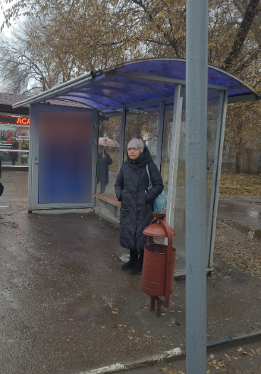 Фотография рекламного носителя, тип: Остановка 1.8x1.2, адрес: Энтузиастов пр-т. Х Васильковская ул., Саратов, Саратовская область, Россия. Сторона А №585228