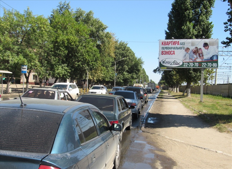 Фотография рекламного носителя, тип: Билборд 3x6, адрес: Ново-Астраханское ш. Х 5-й Нагорный пр-зд., Саратов, Саратовская область, Россия. Сторона А №819190