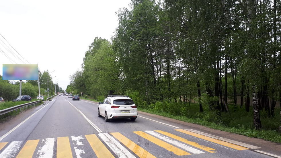 Фотография рекламного носителя, тип: Билборд 3x6, адрес: Воровского пос., Воровского ул., 33 600м, Ногинск, Московская область, Россия. Сторона Б №1014595