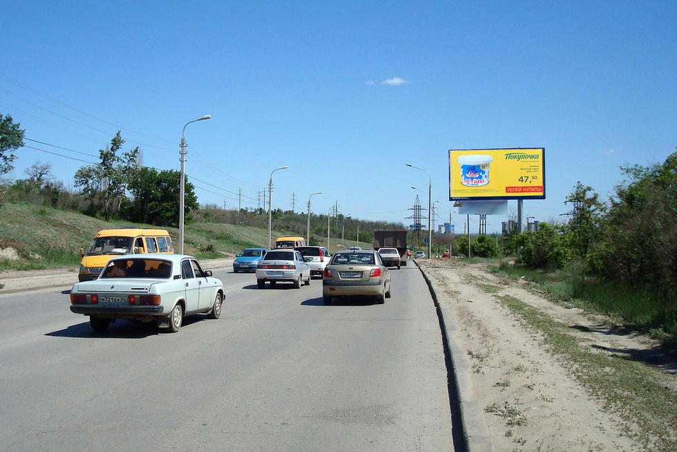 Фотография рекламного носителя, тип: Билборд 3x6, адрес: Маршала Рокоссовского ул., поз.1, Волгоград, Волгоградская область, Россия. Сторона А №337649