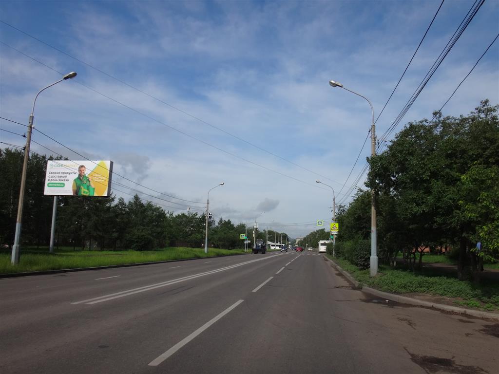 Фотография рекламного носителя, тип: Билборд 3x6, адрес: 60 лет Октября ул., д.96г, Красноярск, Красноярский край, Россия. Сторона Б №516815
