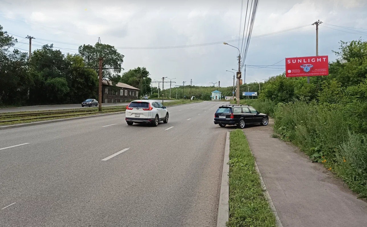 Фотография рекламного носителя, тип: Билборд 3x6, адрес: Профсоюзная ул., д.6 Х Кирова ул., Треугольник профсоюзной, Магнитогорск, Челябинская область, Россия. Сторона A №1088683