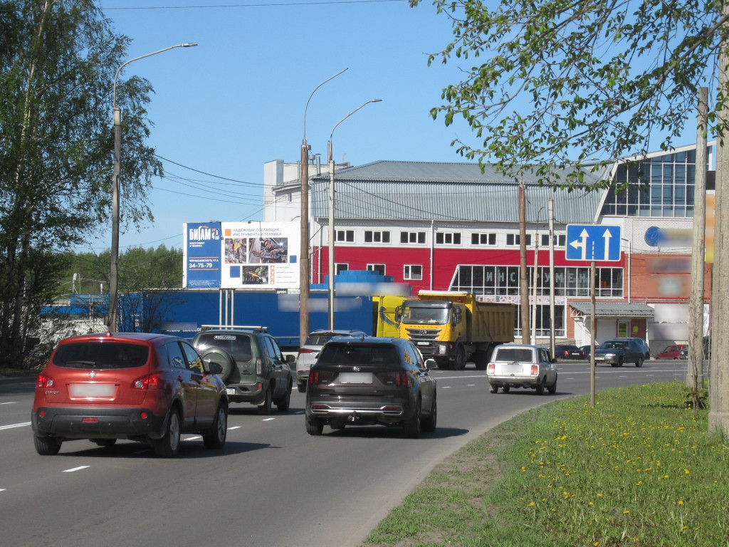 Фотография рекламного носителя, тип: Билборд 3x6, адрес: Чернышевского ул., д.125, Вологда, Вологодская область, Россия. Сторона Б №588620