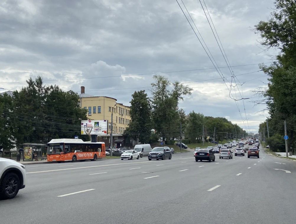Фотография рекламного носителя, тип: Билборд 3x6, адрес: Гагарина пр-т., д.166, Нижний Новгород, Нижегородская область, Россия. Сторона B №993199