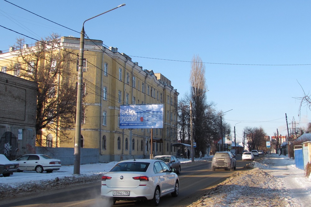 Фотография рекламного носителя, тип: Билборд 3x6, адрес: Транспортная ул., д.49, Воронеж, Воронежская область, Россия. Сторона Б №429413