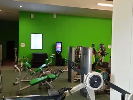 Фотография рекламного носителя, тип: Видеоэкран, адрес: Фитнес-центр «X-Fit Нагатинская», 1-й Нагатинский пр-зд., д.10, Москва, Россия. Сторона/вариант 1 №980225