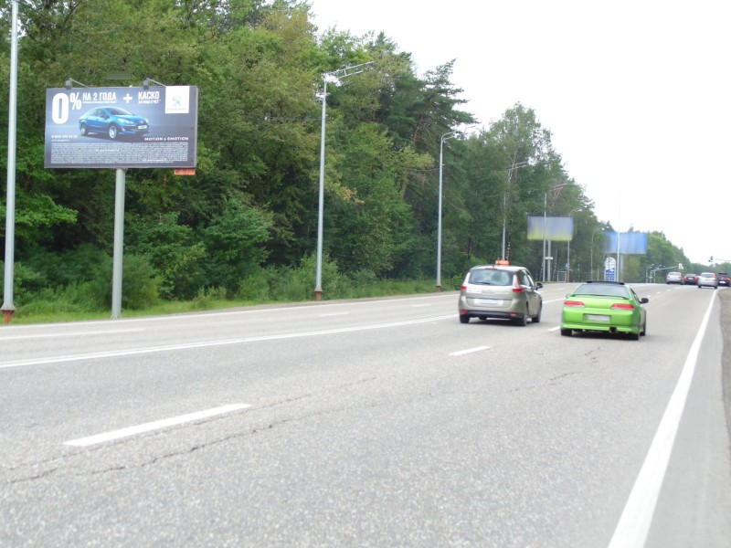 Фотография рекламного носителя, тип: Билборд 3x6, адрес: Волоколамское ш., 29 950м, Московская область, Россия. Сторона Б №464337