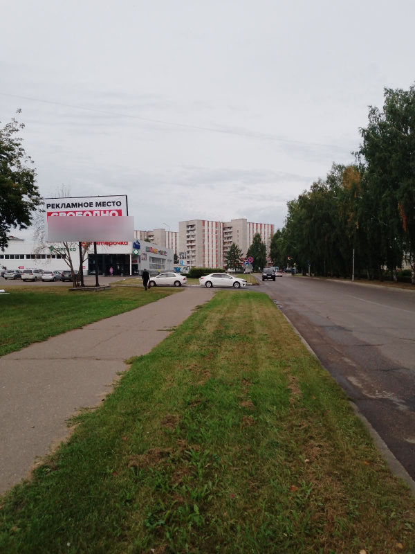 Фотография рекламного носителя, тип: Билборд 3x6, адрес: Зеленогорск г., Заводская ул., д.3, Красноярский край, Россия. Сторона Б №1324950