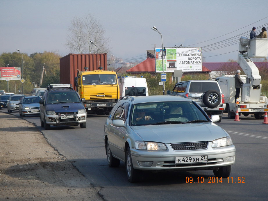 Фотография рекламного носителя, тип: Билборд 3x6, адрес: Воронежская ул. Х Алтайская ул., д.36, Хабаровск, Хабаровский край, Россия. Сторона A1-А10 №481933