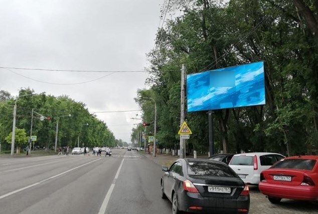 Фотография рекламного носителя, тип: Билборд 3x6, адрес: Стачки пр-т., д.199, Ростов-на-Дону, Ростовская область, Россия. Сторона А1 №1325881