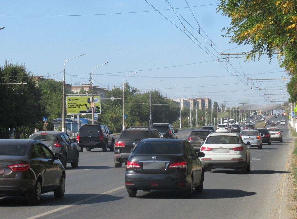 Фотография рекламного носителя, тип: Билборд 3x6, адрес: Жукова пр-т., д.133, Волгоград, Волгоградская область, Россия. Сторона Б №1000497