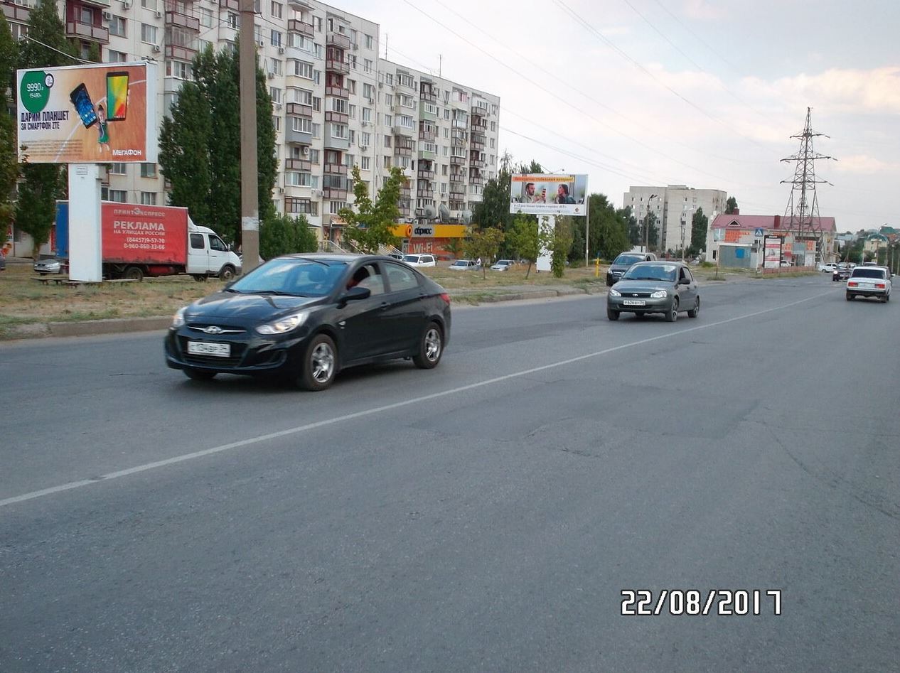 Фотография рекламного носителя, тип: Билборд 3x6, адрес: Базарова ул., д.144, поз.2, Камышин, Волгоградская область, Россия. Сторона B №954055