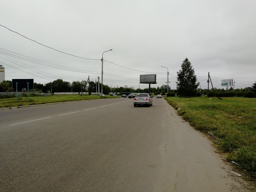 Фотография рекламного носителя, тип: Суперсайт 5x12, адрес: Крахмалева ул. Х Взлетная ул., Лицей №1, Брянск, Брянская область, Россия. Сторона A1 №857917