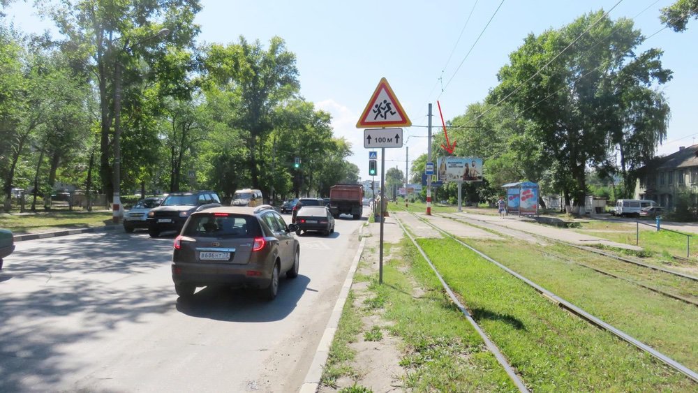 Фотография рекламного носителя, тип: Билборд 3x6, адрес: Локомотивная ул., д.70, Ульяновск, Ульяновская область, Россия. Сторона A №690271