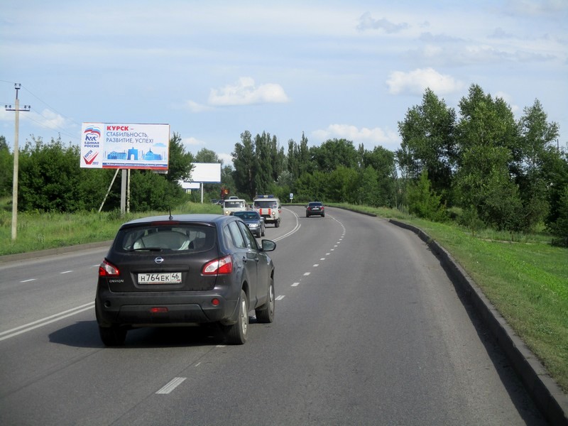 Фотография рекламного носителя, тип: Билборд 3x6, адрес: Соловьиная ул., д.49, Курск, Курская область, Россия. Сторона В №607696
