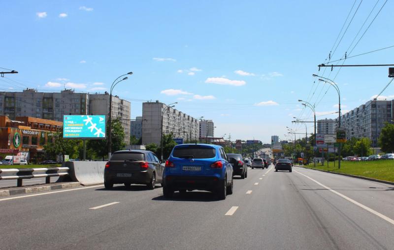 Фотография рекламного носителя, тип: Билборд 3x6, адрес: Алтуфьевское ш., д.18, Москва, Россия. Сторона Б №455077