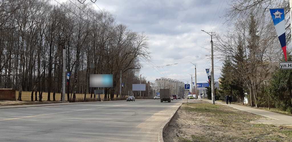 Фотография рекламного носителя, тип: Билборд 3x6, адрес: Николаева ул., д.74, Смоленск, Смоленская область, Россия. Сторона Б №857450