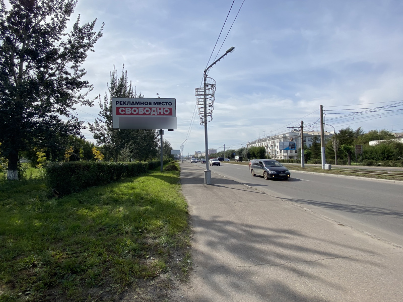 Фотография рекламного носителя, тип: Билборд 3x6, адрес: Красноярский Рабочий пр-т., д.34, н-в, Красноярск, Красноярский край, Россия. Сторона Б №780137