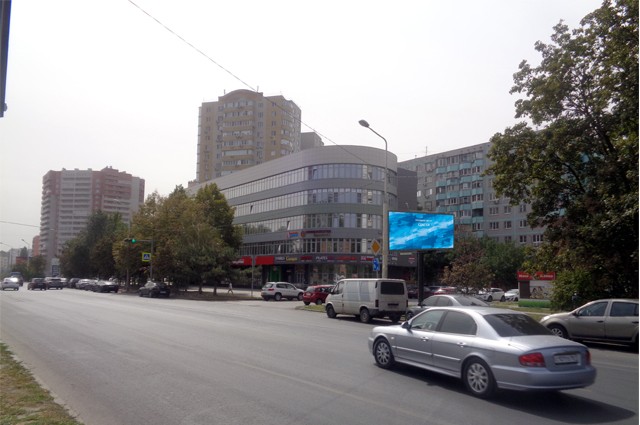 Фотография рекламного носителя, тип: Билборд 3x6, адрес: Космонавтов пр-т., д.39, Ростов-на-Дону, Ростовская область, Россия. Сторона А1 №781723