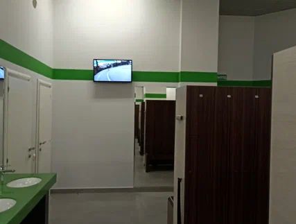 Фотография рекламного носителя, тип: Видеоэкран, адрес: Фитнес-центр «X-Fit Нагатинская», 1-й Нагатинский пр-зд., д.10, Москва, Россия. Сторона/вариант 7 №980231