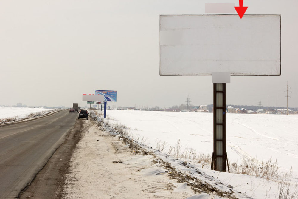 Фотография рекламного носителя, тип: Билборд 3x6, адрес: Иркутск-Большое Голоустное а/д., 1 850м, поз.2, Иркутск, Иркутская область, Россия. Сторона А №476172