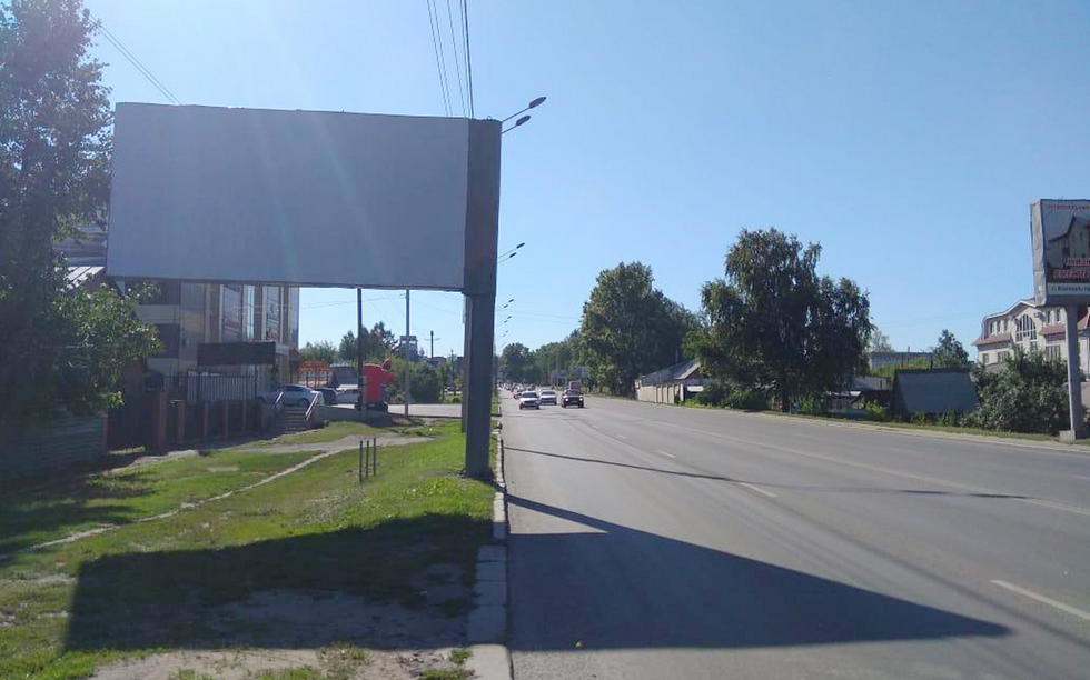 Фотография рекламного носителя, тип: Билборд 3x6, адрес: Павловский тракт, д.25, Барнаул, Алтайский край, Россия. Сторона B №873510