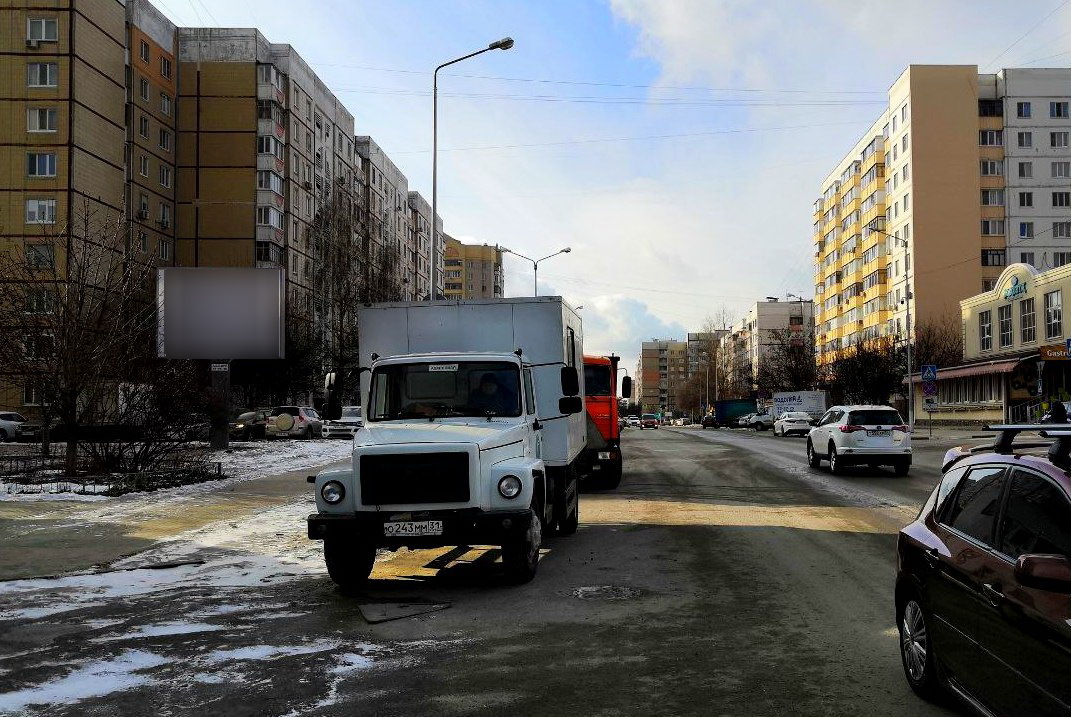 Фотография рекламного носителя, тип: Ситиборд 2.7x3.7, адрес: Конева ул., д.7, Белгород, Белгородская область, Россия. Сторона В №699514