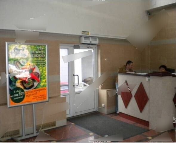 Фотография рекламного носителя, тип: Лайтбокс, адрес: Бизнес-центр «Александр Невский», Малоохтинский пр-т., д.61, Санкт-Петербург, Россия. Сторона/вариант №656969